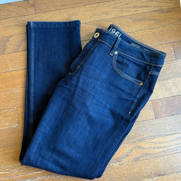 DL1961 – Angel Mid-Rise Skinny Ankle Jeans – Dark Wash – Size 32 - Picture 15 of 16